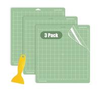 Cowhilan PVC Alfombrillas de Corte 30,5x30,5cm para Cricut Maker y Explore