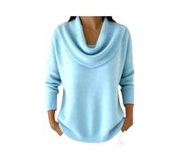 Cowl Neck Sweater for Women Trendy Dressy Winter Tops Long Sleeve Cozy Lounge Sweaters Fashion Holiday Party Outfits