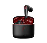 COWON Gala - Cancelación Activa híbrida de Ruido/Sistema inalámbrico Bluetooth 5.2 (Negro y Rojo)