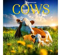 Cows Calendar 2026: Charming Photography of Farm Cows & Rustic Country Life