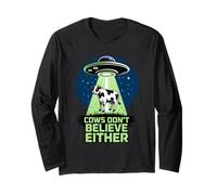 Cows Don't Believe Either Funny UFO Manga Larga