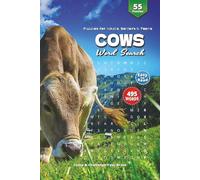 Cows Word Search Puzzle Book: Engaging Word Searches Featuring Cow Breeds, Dairy Life, Farm Animals & More | 6x9 Inches, 110 Pages | Over 50 Fun ... for Holidays, Vacations & Relaxing Free Time!