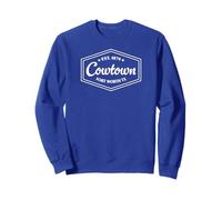 COWTOWN Fort Worth TX Emblema Design Est. Establecido en 1874 Sudadera
