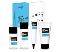 coxir Kit de iniciación Ultra Hyaluron / Aceite de limpieza + Tóner + Ampolla + Kit de crema Tralvel / [2,68 Fl.Oz (1 paquete]