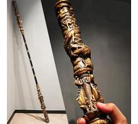 Coxlrrso Bastón de Artes Marciales Wukong de Mito Negro, bastón de Rey Mono de 5,6 pies, réplica Extensible 1:1, Juguete de mitología Negra, Regalo de decoración de habitación