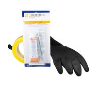Coy 7-2656 - Kit de reparación de vinilo para tienda de vinilo (incluye guantes y cinta adhesiva)