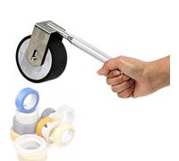 COYEUX Aparato De Ensayo De Adhesión De Cinta Adhesiva De 2 Kg, Rodillo Manual para Ensayos De Desprendimiento De Cinta, Acero Inoxidable, Mango Antideslizante, para Ensayos De Resistencia