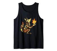 Coyote roba Fuego Leyenda nativa Americana Camiseta sin Mangas