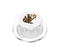 Coyote roba Fuego Leyenda nativa Americana PopSockets PopGrip para MagSafe