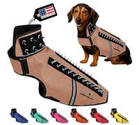 CoyoteVest SpikeVest - Chaleco Reflectante para Perros pequeños, Chaleco Reflectante con Picos para Proteger a tu Mascota de Coyotes, Rapaces y ataques de Animales, Chaleco antihalcón, Fabricado en