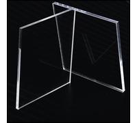 COYOUCO 2 Piezas de láminas acrílicas Transparentes de 10 mm de Grosor Letreros acrílicos para Manualidades de Bricolaje Cortados con Sierra eléctrica o Herramientas manuales,200mm*300mm