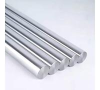 COYOUCO 2 Piezas Varillas de Acero Inoxidable, 6-10 mm de diámetro y 500 mm de Longitud Varillas de Eje sólido de Metal Culata de Barra de Torno para Modelo de Manualidades de Bricolaje,6mm