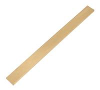 COYOUCO Barra Plana De Latón, Tira De Stock Rectangular Tira Sólida De Metal, Espesor 2 Mm Longitud 500 Mm,10mm