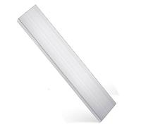 COYOUCO Barras Planas de Aluminio, 1 Pieza Barra Plana de Aluminio Cuadrada de 10 mm de Espesor y 300 mm de Longitud, Placa Plana de Uso General 6061,60mm