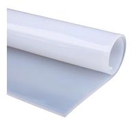 COYOUCO Lámina Goma Silicona, Junta Goma Servicio Resistencia Al Calor, Longitud 1M, Ancho 0.5M Para Material Bricolaje, Protección, Sellado, Soportes, Amortiguación A Prueba Golpes,2.5mm