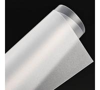 COYOUCO Lámina Plástica PP Mate 50×600mm 0.3-2mm Tira Polipropileno Semitransparente Hoja Opaca para Separadores de Guía Manualidades Modelado Iluminación,0.5mm