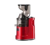 COYOUCO Máquinas exprimidoras de Doble Red de 350 W Exprimidor automático de Frutas y Verduras de Gran Calibre para la separación de jugos y residuos domésticos,Rojo