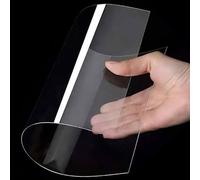 COYOUCO Película de Transferencia Pet A3 420x300mm - Hoja DTF Transparente Brillante Doble Cara para Prensa Calor Impresión por Sublimación Aislante PCB Batería Alta Resistencia,0.5mm 2 Pieces