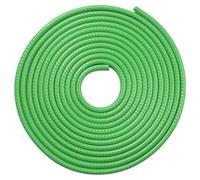 COYOUCO Protectores Borde Puerta Automóvil Sin Pegamento, 5m Borde De Goma Tipo U Amarillo Protector Borde Puerta Automóvil para Sedanes, SUV, Camiones,Verde,7x10mm Grip 0.8~2.5mm
