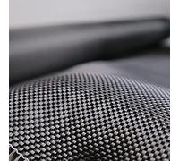 COYOUCO Rollo De Tela De Fibra De Carbono Rollo De Tela Hoja De Fibra De Carbono - 2X2 Plain Weave-3K / 200G para Automóviles para Refuerzo Estructural,50x100cm