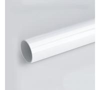 COYOUCO Tubería de PVC 180 mm Diámetro Exterior x 3 mm Espesor de Pared Longitud 0,2 m a 1,5 m Tubería de plástico Duro para Drenaje, mejoras para el hogar 1 Pieza,0.2M