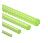 COYOUCO Tubo De Poliuretano PU Varilla Hueca 30 Mm OD 8-20 Mm ID 500 Mm De Longitud Barra De Plástico Flexible Y Elástica para Mecanizado Industrial, Bricolaje Y Amortiguación,30 * 8 * 500mm