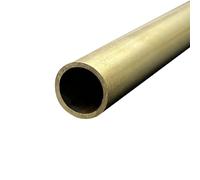 COYOUCO Tubo Redondo De Latón De 35 Mm De Diámetro Exterior, 1-3 Mm De Espesor De Pared, 0,5 M De Longitud, Tubería Recta De Precisión De Alta Resistencia Sin Costura,35x1mm