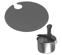 COYUN 1 pcs Sous Vide, apta para ollas de hasta 10,5 pulgadas, tapa Sous y Vide para cocinar sous y vídeo, tapa de silicona Sous Vide, para cocinar delicadamente, evita la evaporación del agua
