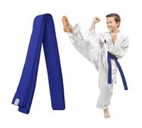 COYUN 1 Piezas Cinturón Taekwondo Azul, Cinturón de Judo, Cinturón de Artes Marciales, Cinturones de Judo de Karate, Cinturón de Taekwondo Para Artes Marciales, Cinturón de Taekwondo, 220cm