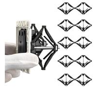 COYUN 10 PCS Strumento di riparazione della scatola dell'interruttore 86mm, Montaggio A Parete Scatola Strumento di Riparazione Tipo Interruttore Cassette Riparatore Supporto per la Riparazione della