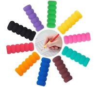 COYUN 24 Piezas Espuma Lápiz Grips Adaptador Lapiz para Niños Esponja Lapiz Pencil Grip de Herramienta Adecuado Funda Para Agarre De Lápiz para Ayudas de Escritura para Adultos Niños y Estudiantes