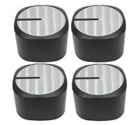 COYUN 4 Piezas Perillas De Control 6 Mm, Mandos Cocina Gas, Botones De Cocina De Gas, Perilla Cocina Mando, Manija Cocina De Gas, Perillas De Cocina Para Todas Las Marcas De Horno