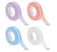 COYUN 4 rollos de cinta de microporos para extensiones de pestañas, Cinta Microporo, Cinta Microporo Eyeliner Cinta Adhesiva para Pestañas para Maquillador Personal, Pegatina de Tapar Párpado