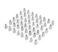 COYUN 48pcs Boquillas Manga Pastelera Profesionales Boquillas Repostería Pequeño Churros Boquillas Pasteleria Boquilla Estrella Cerrada Puntas de Glaseado Piping Nozzle para Decoración Cupcakes,Tartas