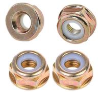 COYUN 4pcs M10 x 1,25Tuerca de Cuchilla Izquierda para Todo Tipo de Desbrozadoras con Rosca Izquierda para Trimmer, Desbrozadora, Cortabordes