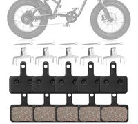 COYUN 5 Pares Pastillas Freno Bicicleta, Pastillas de Freno para B01s TRP Tektro Deore M315 M355 M365