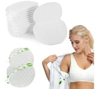COYUN 50 Piezas Almohadillas Sudor Axilas para Hombres y Mujer Desechables Parches Antisudor para Axila Almohadillas Antitranspirantes Invisibles,Absorbe el sudor y los olores
