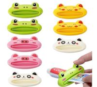 COYUN 8 Piezas Exprimidor de Pasta de Dientes, Exprimidor de Tubo, Exprimidor Manual de Pasta de Dientes, Exprimidor de Tubo, de Pasta de Dientes, Crema de Manos, Leche Limpiadora, Cosméticos