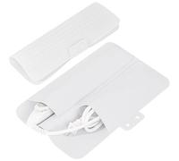 COYUN Alfombrillas de Silicona Resistentes al Calor, Funda Térmica Plancha Pelo, Plegable para Alisar el Cabello de Viaje, Protección Contra el Calor Adecuada para Rizadores