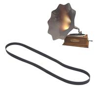 COYUN Correa para Tocadiscos, Correa de Goma para Tocadiscos de Repuesto, No es fácil de Romper Práctica transmisión para la mayoría de los Tipos de Tocadiscos accionados por Correa, 270 mm