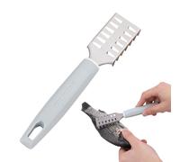 COYUN Escalador de Pescado de Acero Inoxidable,Removedor de Escamas de Pescado de Limpieza Rápida Pelador Pescado Herramienta Desincrustadora de Pescado con Dientes de Sierra para Cocina,Marisquerías