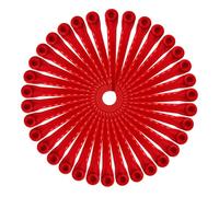 COYUN Paquete de 40 cuchillas de repuesto para cortacéspedes,Compatible con cortacéspedes inalámbricos Einhell, cortacéspedes de borde,Cuchillas de plástico para cortacésped,Accesorios de Jardín