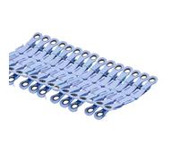 Cozary 30 Piezas Pinzas para Ropa con Gancho, Plástico Pinzas Tender Ropa Estable con Agujero Redondo, Clothes Pegs No Deja Marcas para Ropa Interior Pantalones Camisetas Calcetines Peluche