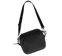 Cozary Bandolera Pequeña Deportiva, Bandolera para Hombre y Mujer Estilo Casual, Variedad de Compartimentos, Asas Ajustables, para Viajar, Practicar Deporte, Correr y Hacer Senderismo, Negro