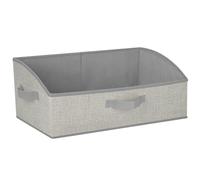 Cozary Cajas de Almacenaje Plegables 28L,1Pcs Cajas de Almacenamiento de Tela, 50x28.5x20cm,Cubos Almacenaje,Organizador Grande para Ropa Juguetes Libros Armario