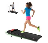 Cozary Cinta de Correr para Casa y Oficina, Walking Pad con 5% de Inclinación, 120kg, 2.5HP, Velocidad de 2-6KM/H con Pantalla LED, Control Remoto y App