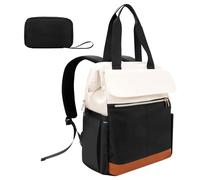 Cozary Mochila Mujer Portátil 15,6 Pulgadas, Mochilas para Ordenador Portátil con Múltiples Compartimentos, Elegante e Impermeable para Trabajo, Estudio, Viajes