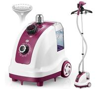 Cozary Plancha Vertical Vapor, 1950 W Ferro a Vapor Vertical con Depósito de 1.35L, 11 Funciones, Vaporizador de Ropa Steamer para Cuidado de Tejidos