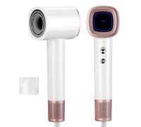 Cozary Secador de Pelo Profesional, 200 Millones Secador Pelo Iónico Negativos, Motor Sin Escobillas de 110.000 RPM Secado Rápido, 59 dB Hair Dryer Silencioso para Viajes Casa