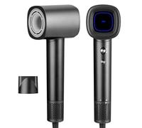 Cozary Secador de Pelo Profesional, 200 Millones Secador Pelo Iónico Negativos, Motor Sin Escobillas de 110.000 RPM Secado Rápido, 59 dB Hair Dryer Silencioso para Viajes Casa
